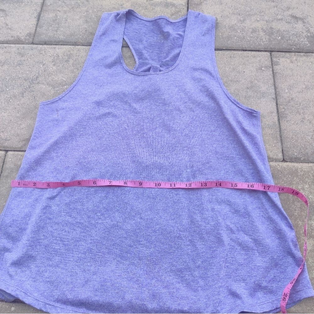 Purple Tank Top and Patterned Leggings Set - Picture 9 of 12